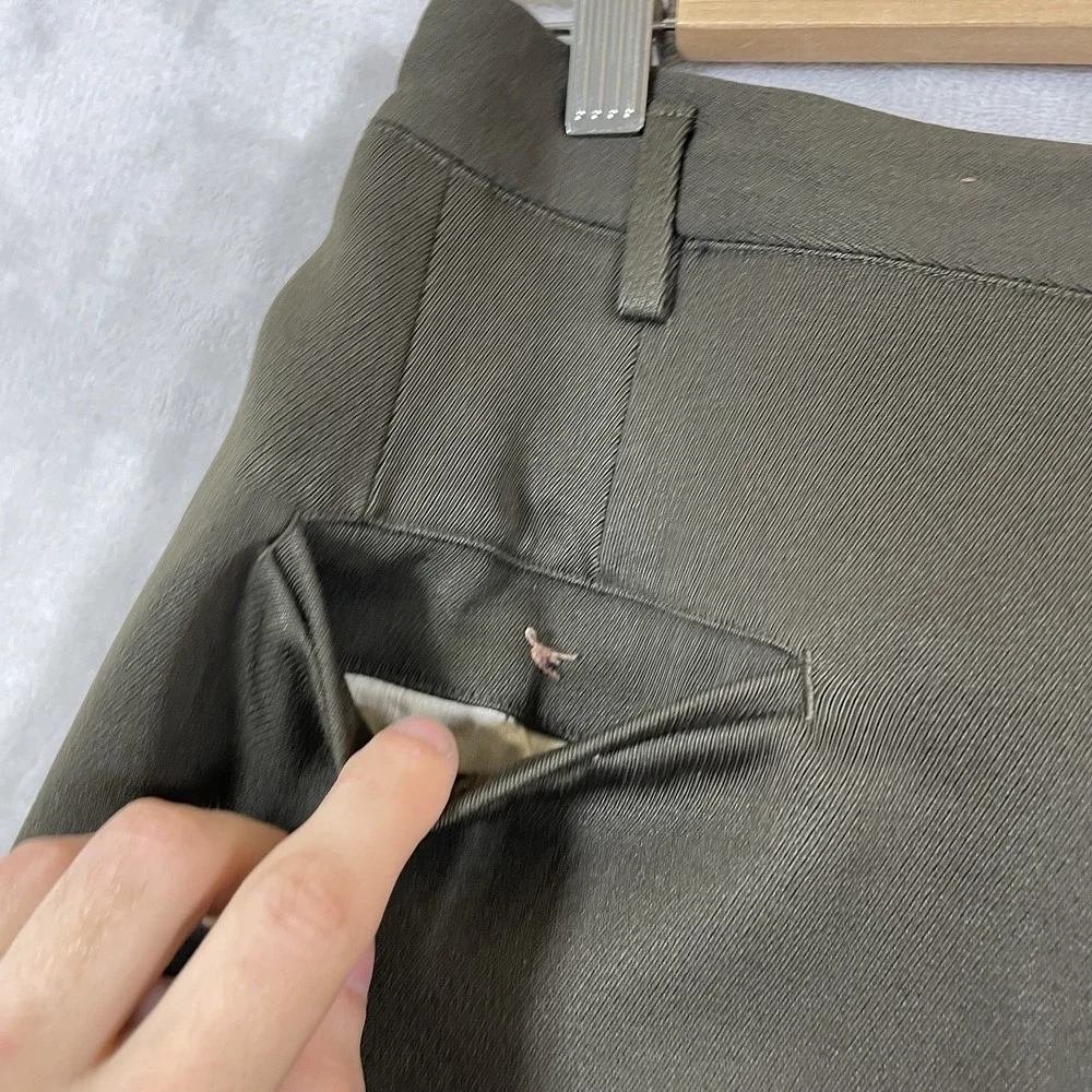 40s 50s Drop Loop Gabardine Pants Slacks Mens 28x28 Rockabilly True VTG Waldes